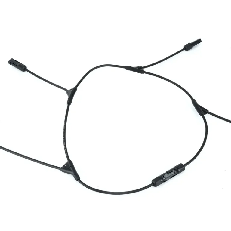 Подгонянные 1000VDC 15000VDC разъемы кабеля солнечной панели для солнечной фотоэлектрической системы