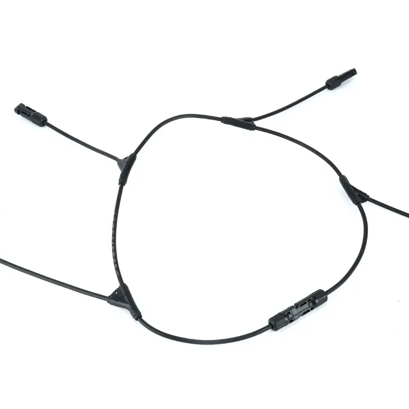 Customized 1000VDC 15000VDC Solar Panel Cable Connectors For Solar Photovoltaic System