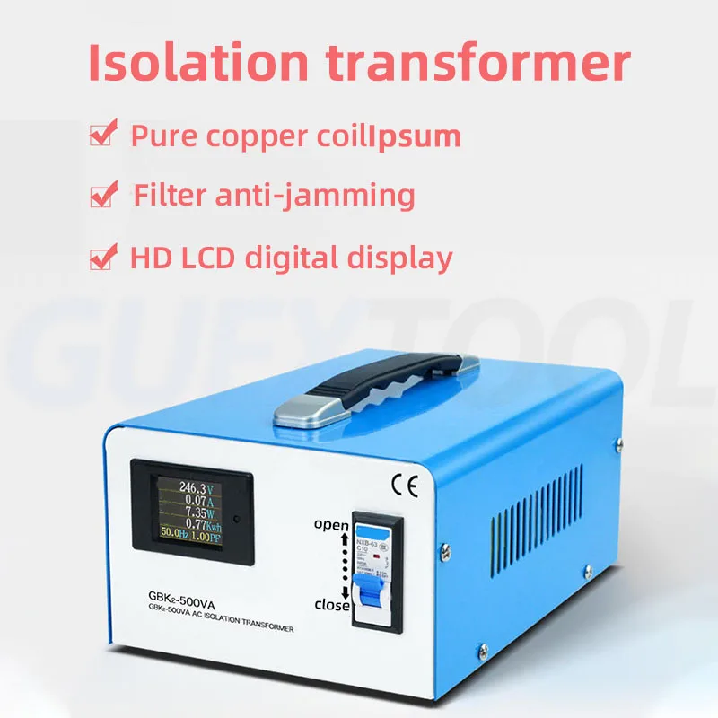 Single Phase Isolation Transformer 220v To 220v Safety Isolation Power Supply AC Ring Isolation Transformer Power Converter