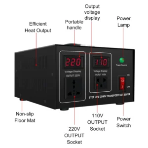 110v To 220v Step Up And Down Transformer