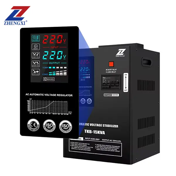 منظم الجهد التلقائي 30 كيلو فولت أمبير للاستخدام المنزلي والمكتبي